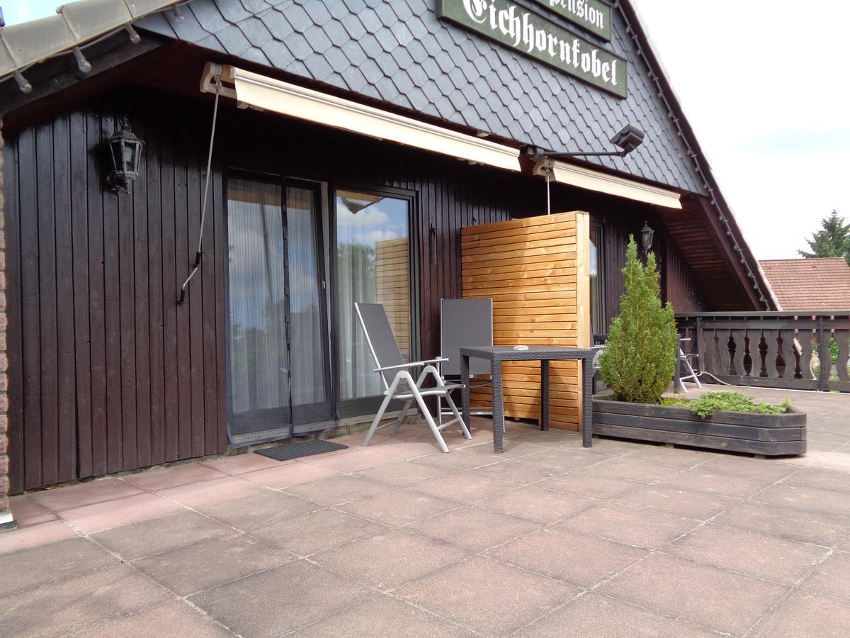 Hotel Garni Eichhornkobel Faßberg 외부 사진